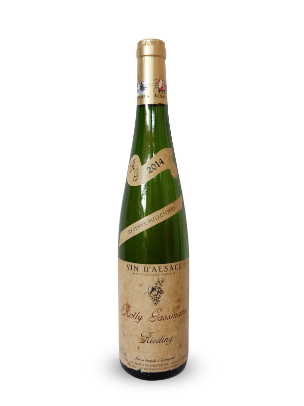 Riesling 2014 Rés. Millésime Rolly-Gassmann